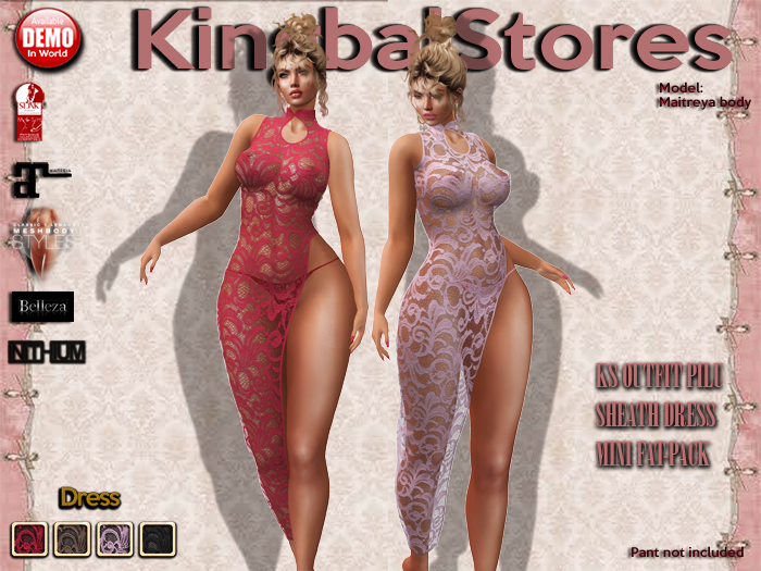KS OUTFIT PILU SHEATH DRESS MINI FAT-PACK