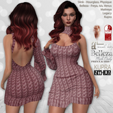 Sweater Dress Pink: Belleza Venus Isis Freya, Kupra, Maitreya, Legacy, Slink Hourglass Physique