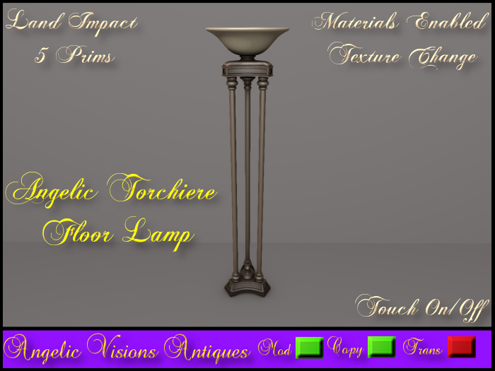 Angelic Torchiere Floor Lamp