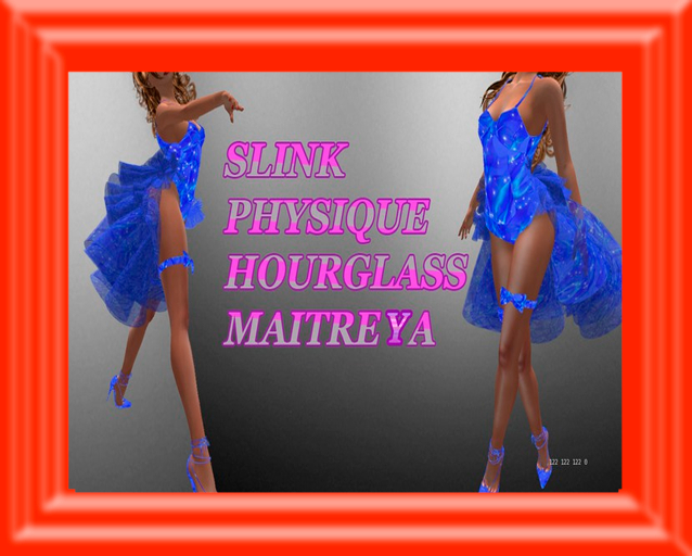 DRESS 162 BURLESQUE BLUE DEMO