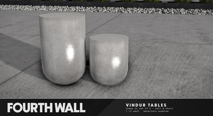 [FOURTH WALL] Vindur Tables [Add Me]
