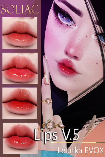 SOLIAC - Lelutka EVOX Lips V.5
