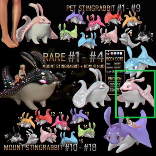 ~MR~Stingrabbit~#03 RARE