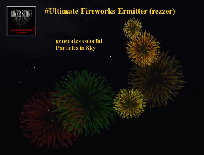 #Ultimate Fireworks Emitter (rezzer)