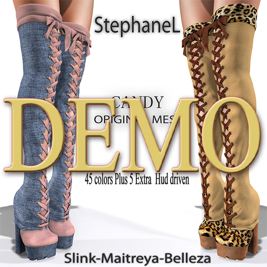 DEMO  [StephaneL] CANDY SHOES -SLINK-MAITREYA-BELLEZA