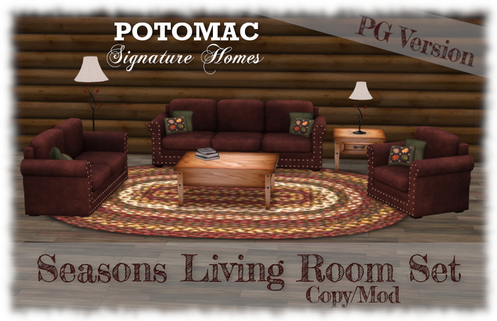 Seasons Living Room Set (boxed)