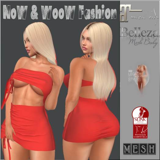 !!!!!! NoW & WooW # NINA DRESS RED