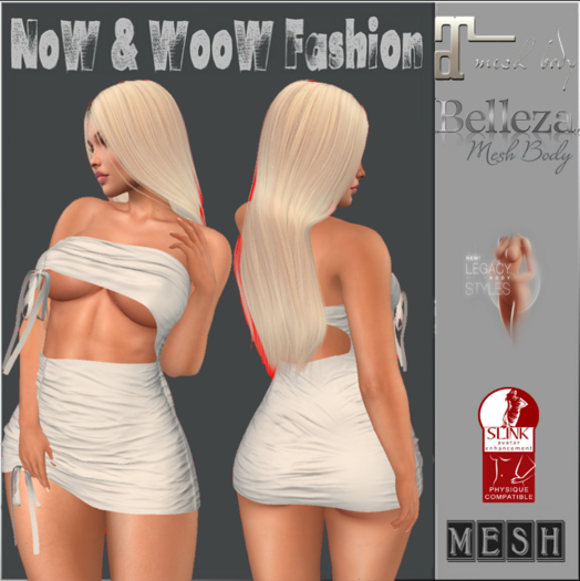 !!!!!! NoW & WooW # NINA DRESS WHITE