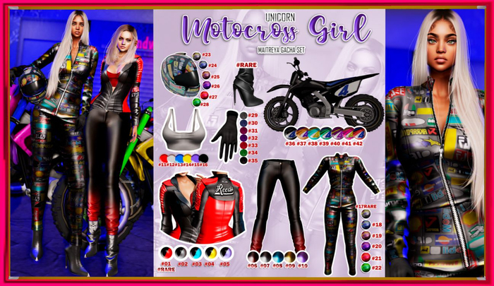 .Unicorn. Motocross Girls #39 Common