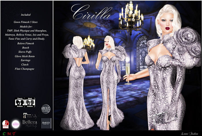 -Lamu Fashion-Gown *Cirilla* DEMO