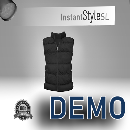 InstantStyleSL-DEMO-Black-Padded Vest