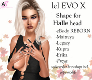 MAYA -Shape for LeLUTKA HALLE Head 3.1