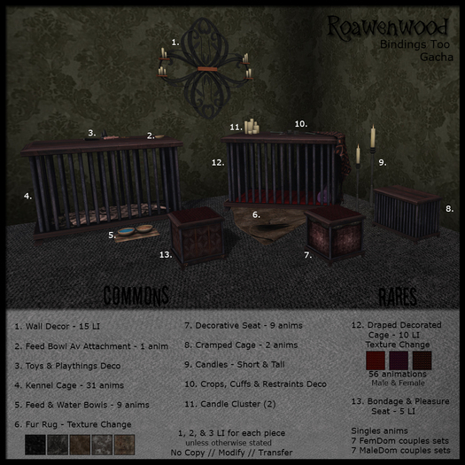 {RW} Bindings Too Gacha - Pleasure Seat RARE