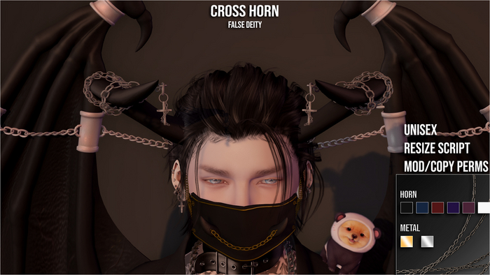 False Deity - Cross Horn