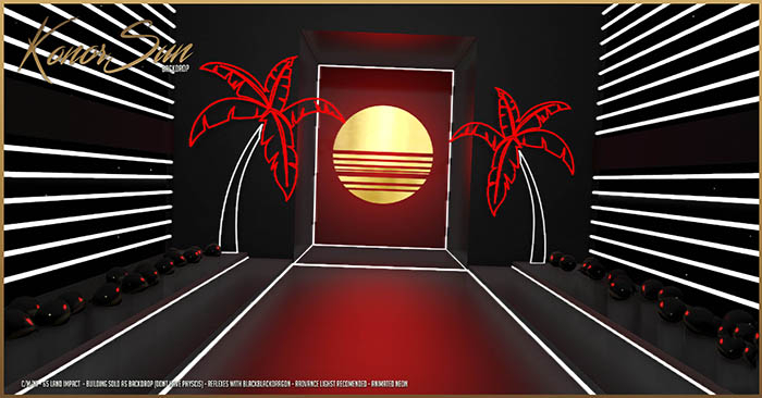 Konor Sun Backdrop - The Bearded Guy