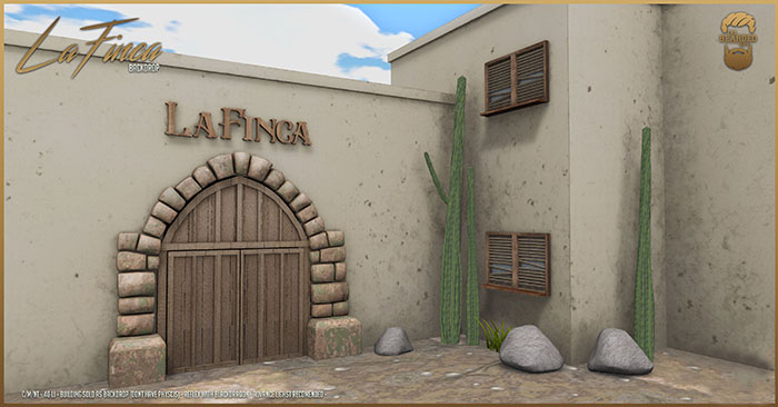 La Finca Backdrop - The Bearded Guy