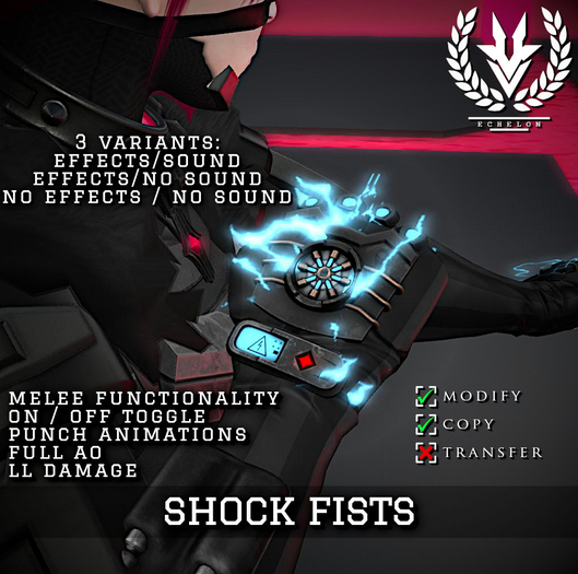 [Echelon] // Shock Fists