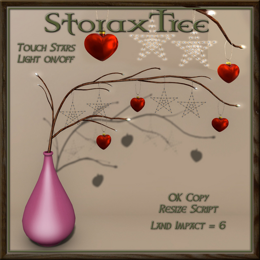 Love & Starlight Vase A13