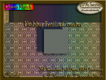 Dobby Trellis Combo Seamless Texture Set