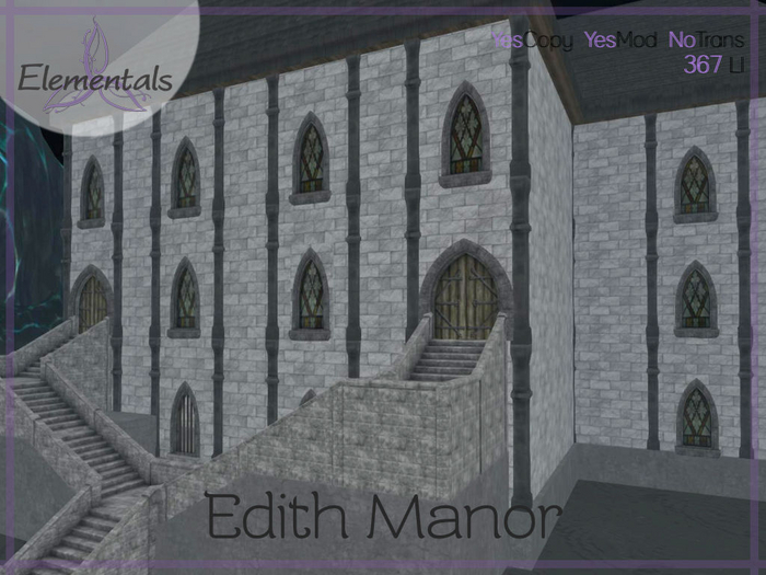 {Elementals} Edith Manor *367Li* {Prefab}