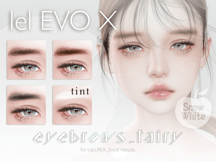 ::SnowWhite:: eyebrows_fairy_LeLUTKA_EvoX
