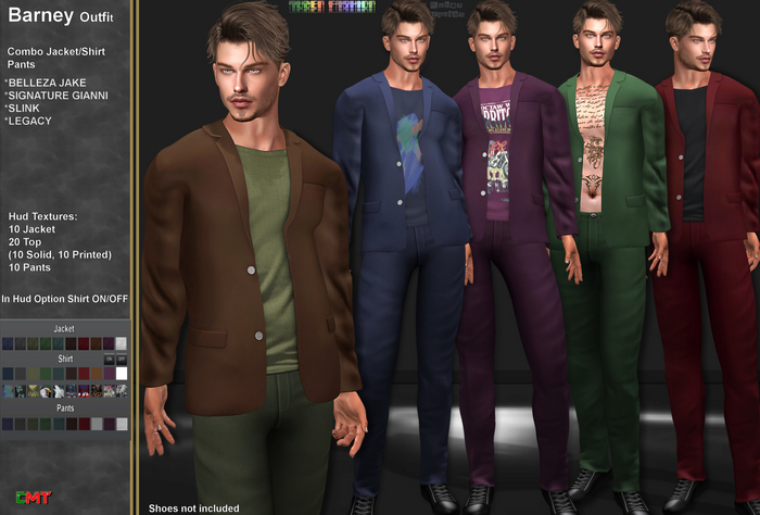 R.F. BARNEY Casual Outfit *box