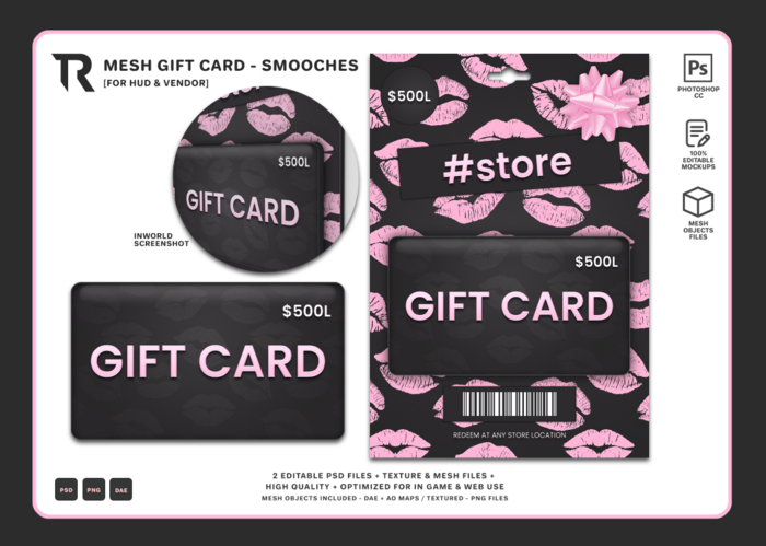 [TR] Mesh Gift Card - Smooches