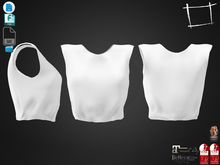 Dae Obj FBX For Sleeveless Tucked In Top Maitreya, Slink (Physique,Hourglass), Belleza, Legacy
