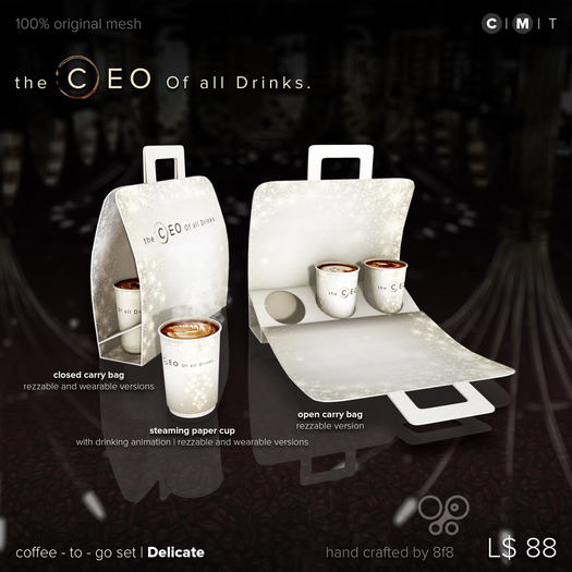 8f8 - CEO Coffee-To-Go-DELICATE 