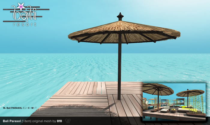8f8 - Bali PARASOL 
