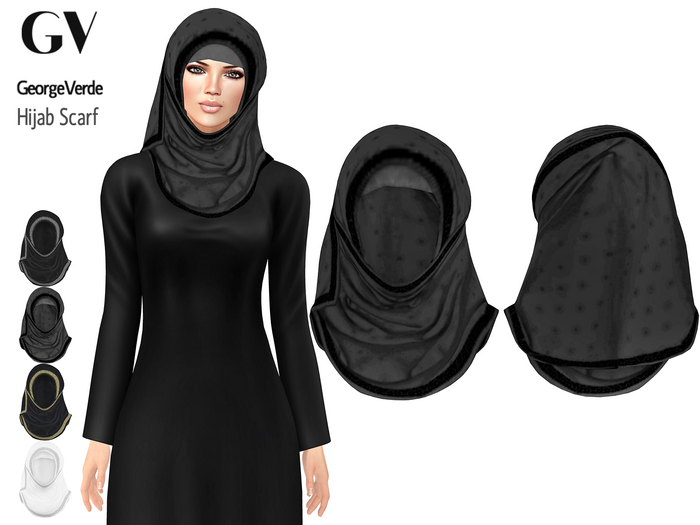 Full Perm Hijab Scarf