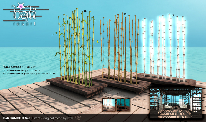 8f8 - Bali BAMBOO Set 