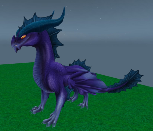 Mystical Creatures Dragons : Water Zaetus Dragoness (Femelle)