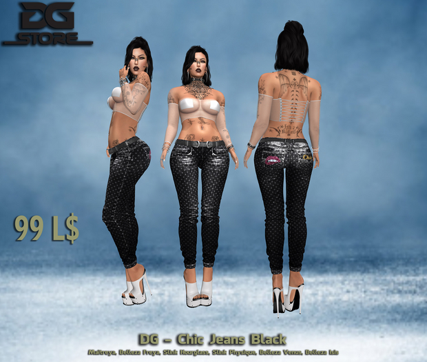 DG - Chic Jeans Black - Box