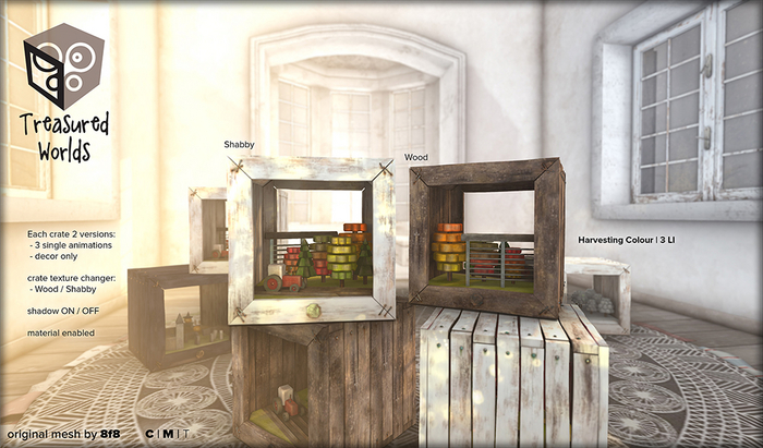 8f8 - Treasured Worlds - Harvesting Colour Box