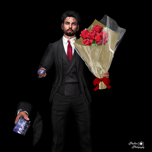 [Panthar Pose] Valentine Roses and Credit