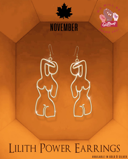 Nov-Lilith Power Earrings (S)