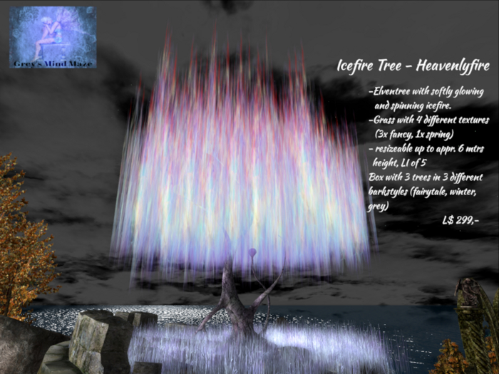Grey's Icefire trees - Heavenlyfire 