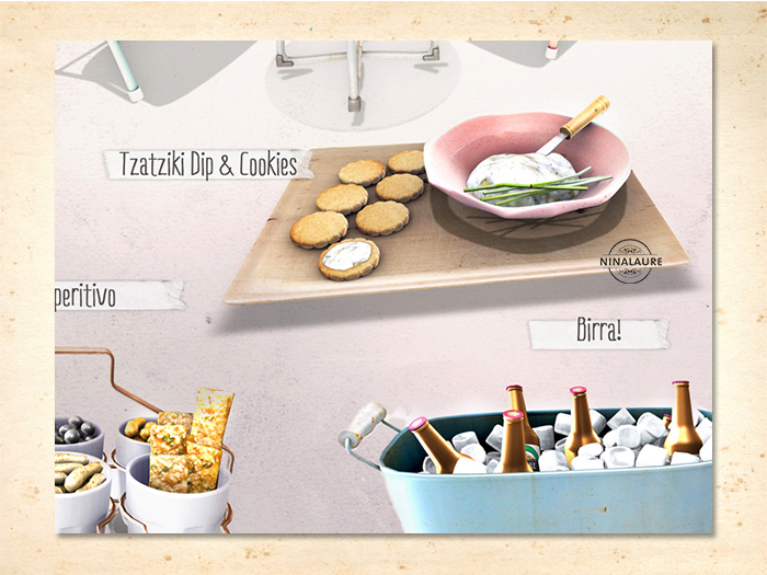 ionic : Tzatziki Dip & Cookies