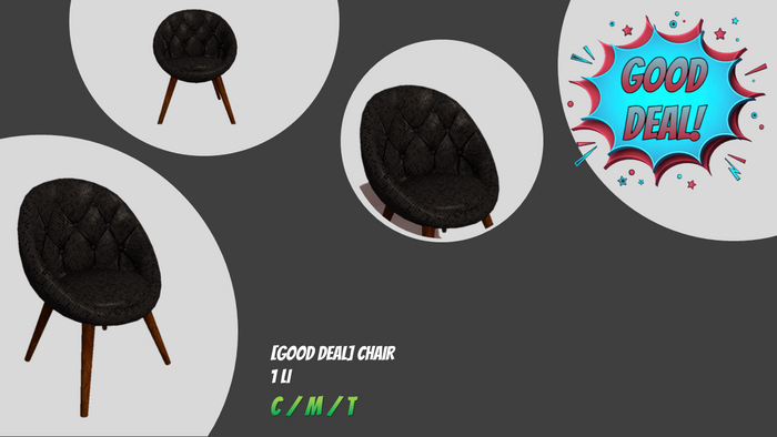 [GOOD DEAL] Chair. BOXED/ADD&TOUCH.