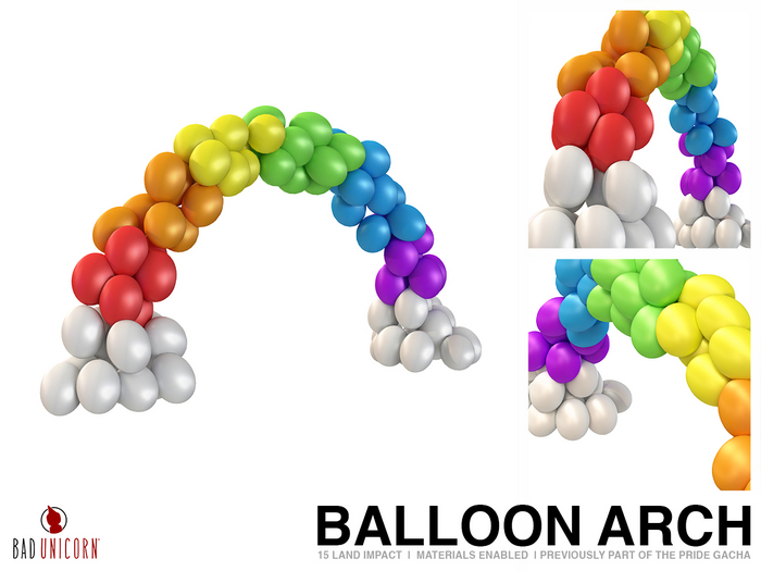 Balloon Arch (Previously - Pride Party Gacha Set)