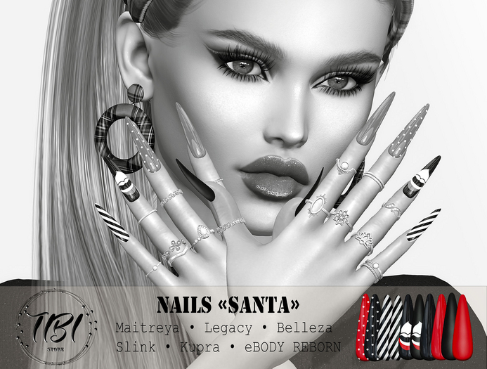 TIBI - Nails "Santa" DEMO