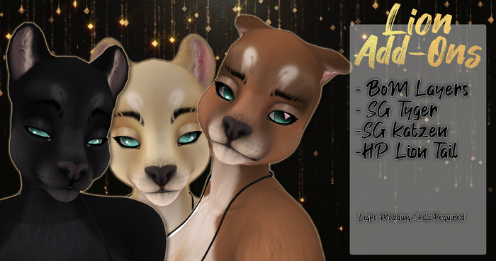 .::F::. Lion Add-Ons