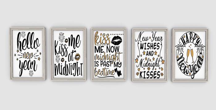 New Year Frames 11-15