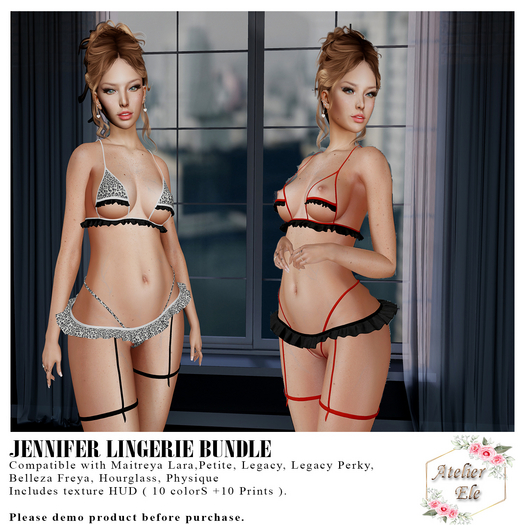 {AE} JENIFER  LINGERIE BUNDLE