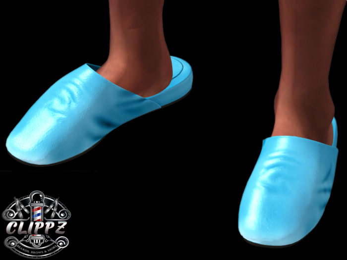 CLIPPZ Daddy Slippers - LIGHT BLUE