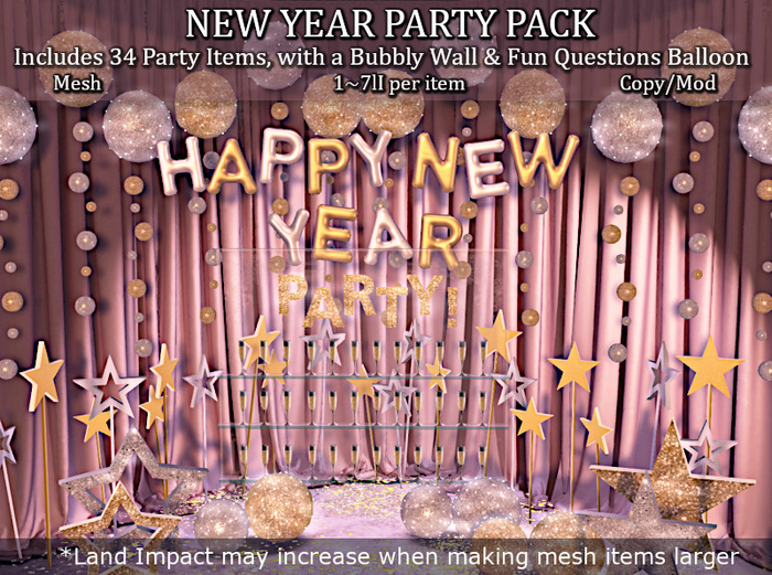 LOVE - NEW YEAR PARTY PACK 