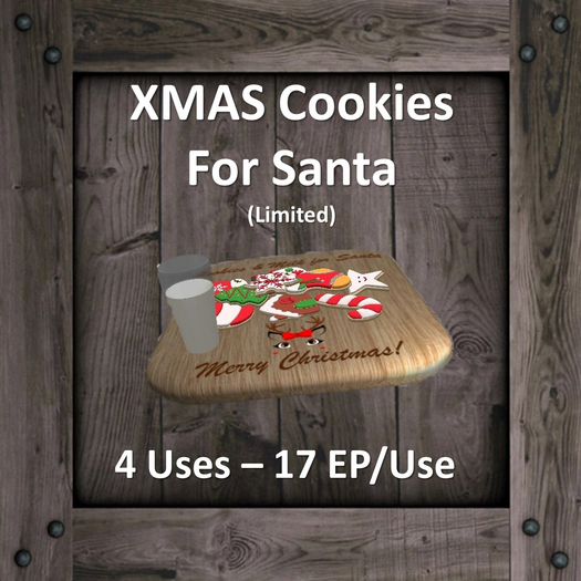DFS XMAS Cookies - For Santa (DFS Texture Only)