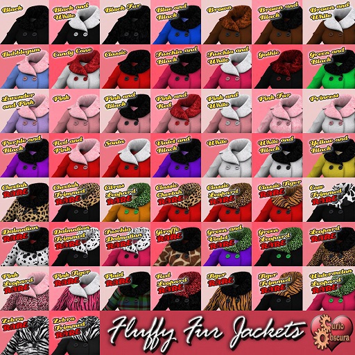 Curio Obscura - Fluffy Fur Jacket Watermelon Leopard(BOX) RAR 5