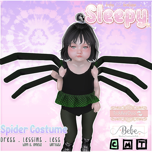 Sleepy. Spider Costume 